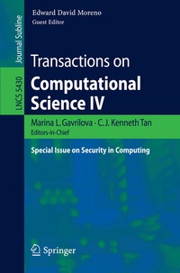 Abbildung von: Transactions on Computational Science IV - Springer