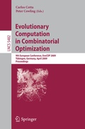 Cover: Evolutionary Computation in Combinatorial Optimization - Springer
