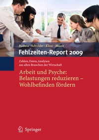 Abbildung von: Fehlzeiten-Report 2009 - Springer