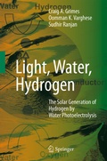 Cover: Light, Water, Hydrogen - Springer