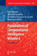 Cover: Foundations of Computational Intelligence - Springer