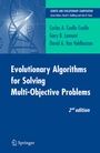 Cover: Evolutionary Algorithms for Solving Multi-Objective Problems - Springer