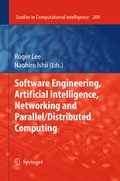 Cover: Software Engineering, Artificial Intelligence, Networking and Parallel/Distributed Computing - Springer