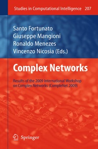 Enlarge image Cover: Complex Networks - Springer