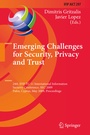 Cover: Emerging Challenges for Security, Privacy and Trust - Springer