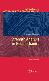 Enlarge image Cover: Strength Analysis in Geomechanics - Springer