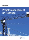 Cover: Projektmanagement im Hochbau - Springer
