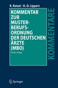 Cover: Kommentar zur Musterberufsordnung der deutschen &Auml;rzte (MBO) - Springer