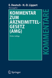 Abbildung von: Kommentar zum Arzneimittelgesetz (AMG) - Springer