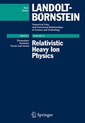 Cover: Relativistic Heavy Ion Physics - Springer