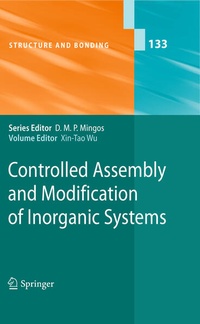 Enlarge image Cover: Controlled Assembly and Modification of Inorganic Systems - Springer
