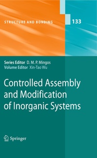 Abbildung von: Controlled Assembly and Modification of Inorganic Systems - Springer