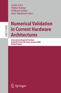 Enlarge image Cover: Numerical Validation in Current Hardware Architectures - Springer