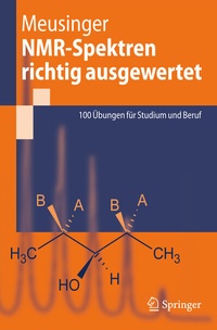 Abbildung von: NMR-Spektren richtig ausgewertet - Springer