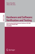 Cover: Hardware and Software: Verification and Testing - Springer