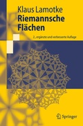 Cover: Riemannsche Fl&auml;chen - Springer