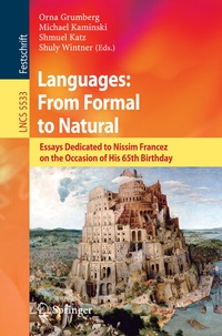 Abbildung von: Languages: From Formal to Natural - Springer