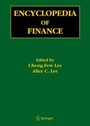 Cover: Encyclopedia of Finance - Springer
