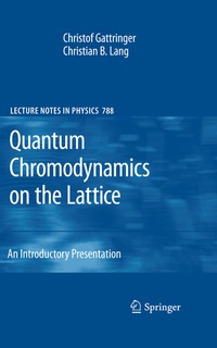 Enlarge image Cover: Quantum Chromodynamics on the Lattice - Springer