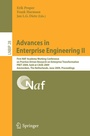 Cover: Advances in Enterprise Engineering II - Springer