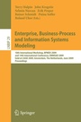 Cover: Enterprise, Business-Process and Information Systems Modeling - Springer