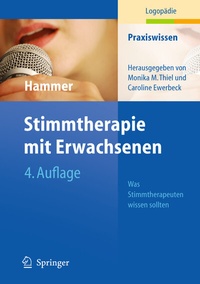Abbildung von: Stimmtherapie mit Erwachsenen - Springer
