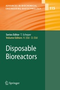 Cover: Disposable Bioreactors - Springer