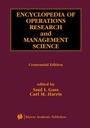 Cover: Encyclopedia of Operations Research and Management Science - Kluwer Academic Publishers