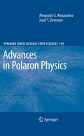 Cover: Advances in Polaron Physics - Springer