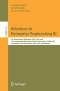 Bild: Advances in Enterprise Engineering III - Springer