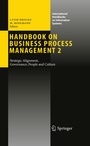 Cover: Handbook on Business Process Management 2 - Springer