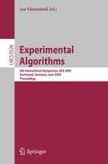 Cover: Experimental Algorithms - Springer