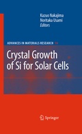 Cover: Crystal Growth of Silicon for Solar Cells - Springer