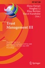 Cover: Trust Management III - Springer