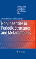 Cover: Nonlinearities in Periodic Structures and Metamaterials - Springer