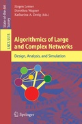 Cover: Algorithmics of Large and Complex Networks - Springer