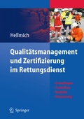 Cover: Qualit&auml;tsmanagement und Zertifizierung im Rettungsdienst - Springer
