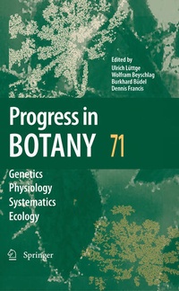 Enlarge image Cover: Progress in Botany 71 - Springer