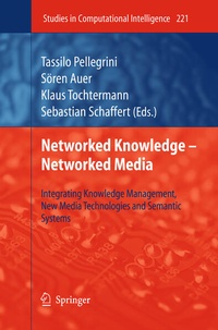 Enlarge image Cover: Networked Knowledge - Networked Media - Springer
