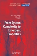 Cover: From System Complexity to Emergent Properties - Springer