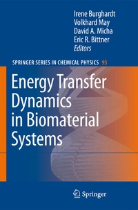 Abbildung von: Energy Transfer Dynamics in Biomaterial Systems - Springer