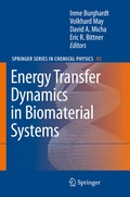 Cover: Energy Transfer Dynamics in Biomaterial Systems - Springer