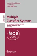 Cover: Multiple Classifier Systems - Springer