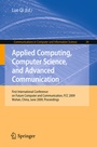 Cover: Applied Computing, Computer Science, and Advanced Communication - Springer