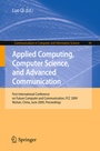 Cover: Applied Computing, Computer Science, and Advanced Communication - Springer