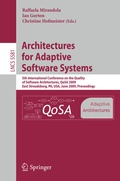 Cover: Architectures for Adaptive Software Systems - Springer