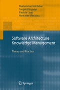 Bild: Software Architecture Knowledge Management - Springer