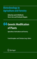 Cover: Genetic Modification of Plants - Springer
