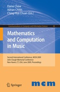 Cover: Mathematics and Computation in Music - Springer