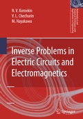 Cover: Inverse Problems in Electric Circuits and Electromagnetics - Springer